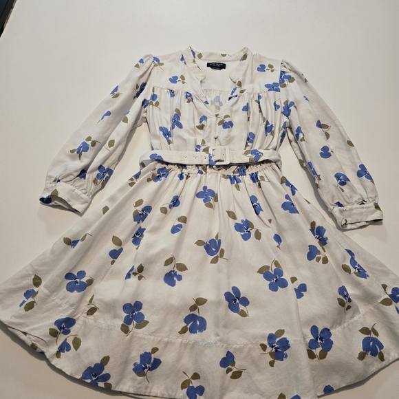 Kate Spade New York Painterly Bouquet Shirt Dress - Picture 2 of 13